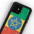Ethiopia Flag Distressed iPhone 12 Waterproof Case